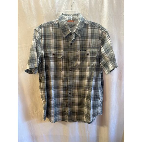 Field & Stream Men’s Plaid Outdoor Button-Up Shirt – Size M - Picture 1 of 5